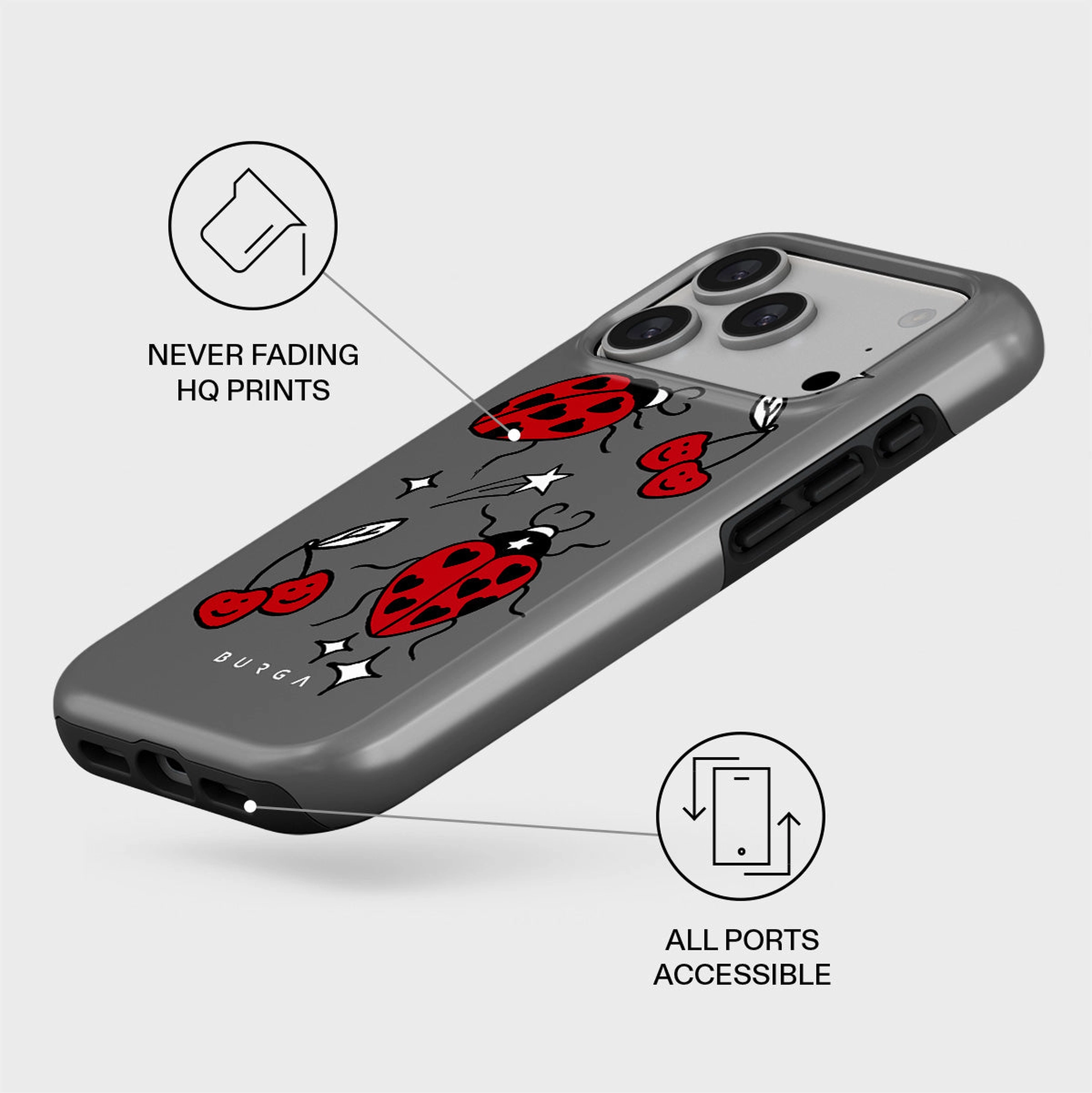 BURGA Tough MagSafe iPhone 17 Pro tok - Fortunate One